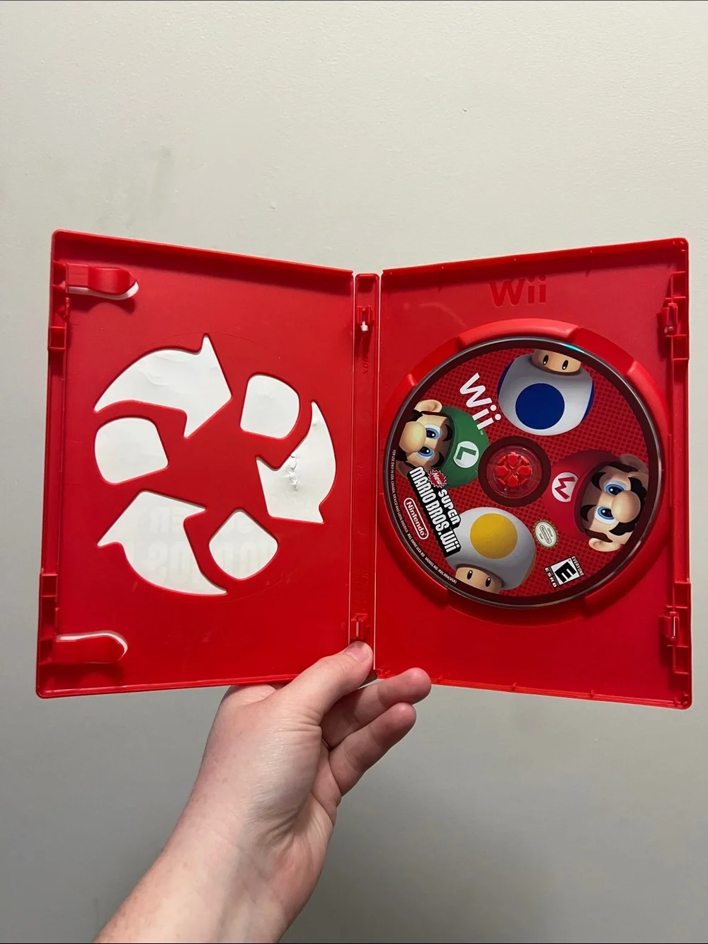 Nintendo New Super Mario Bros. Wii - Red & Multicolor Cover